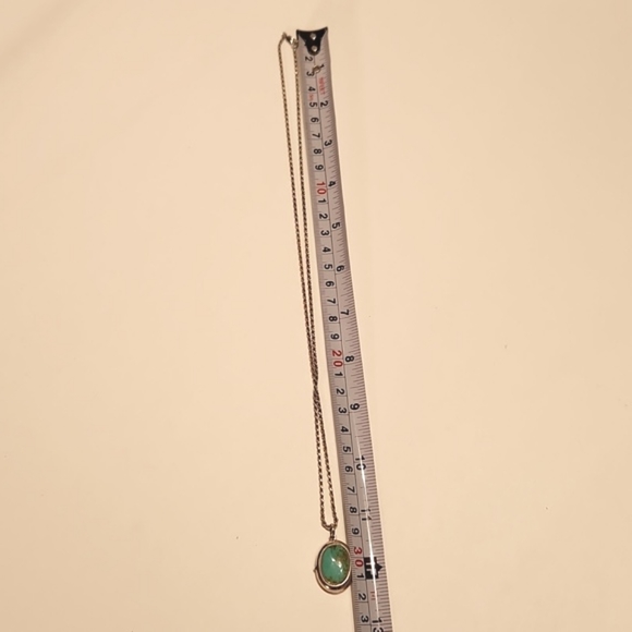 Sterling Silver and Turquoise Locket - Picture 5 of 9